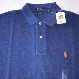 New Men Polo Ralph Lauren Mesh Polo Shirt Size S